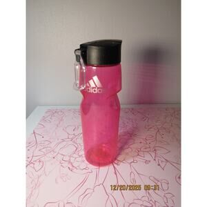 Pink adidas water bottle - plastic 24 oz